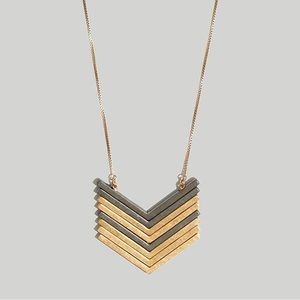Madewell Arrowstack Necklace